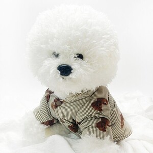 [독스앤캣츠]댕댕이 겨울용반려동물 곰돌이 기능성 패딩 발열 강아지