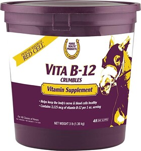 말 건강 Vita B12 말 크럼블 보충제는 최고의 성능을 위한 적혈구 생산을
